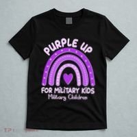 Cute Purple Rainbow Wear Purple T-Shirt thumb 5