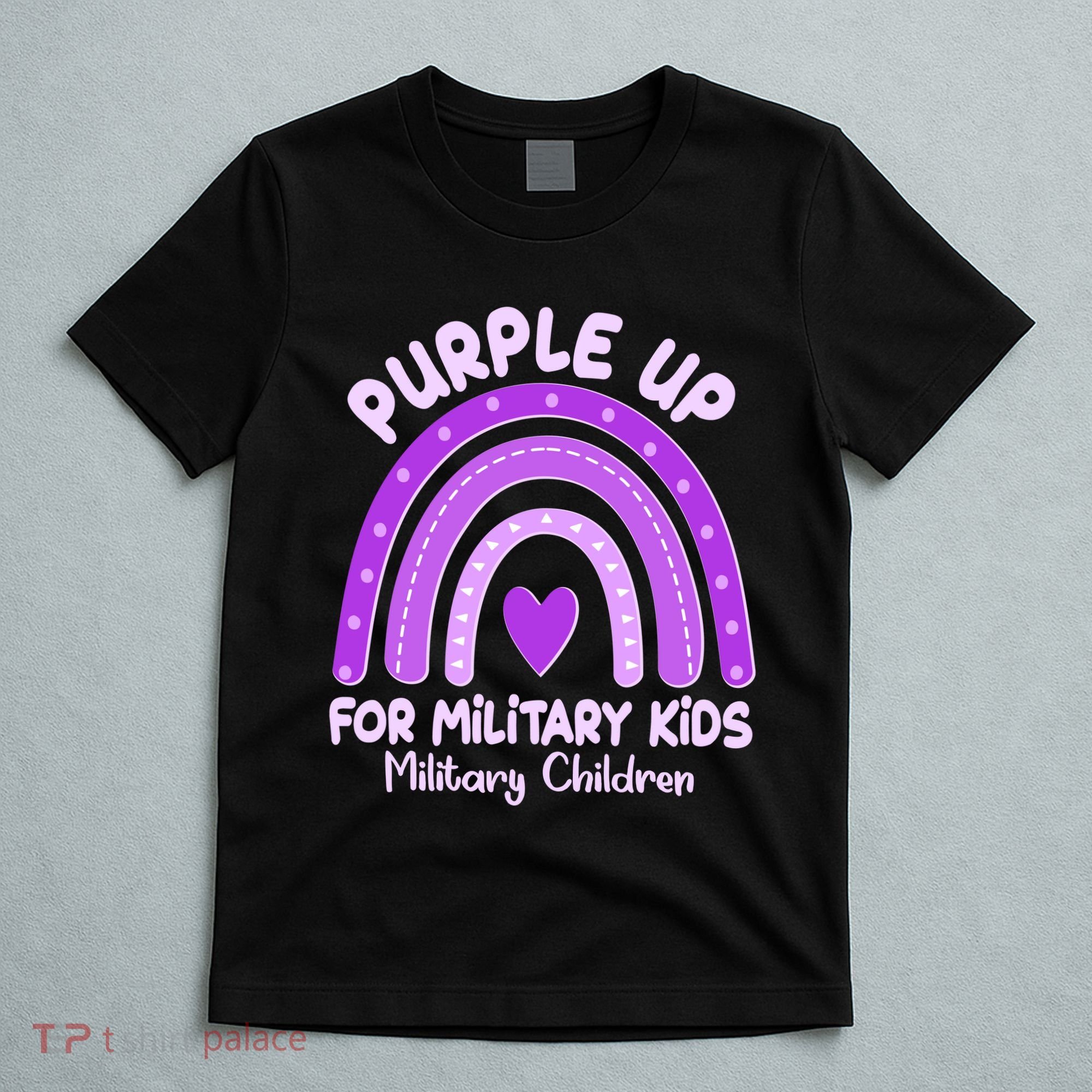 Cute Purple Rainbow Wear Purple T-Shirt