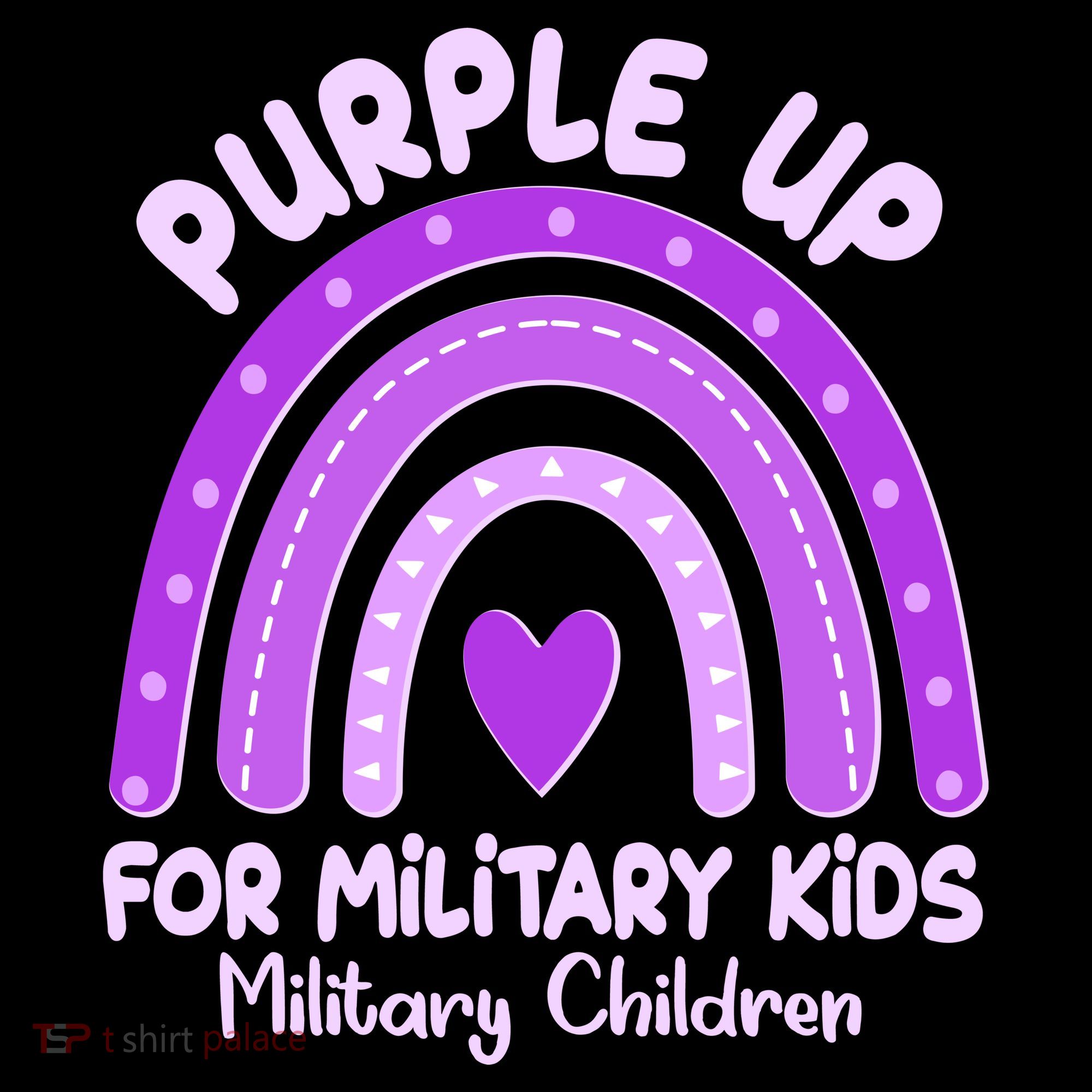 Cute Purple Rainbow Wear Purple Mousepad