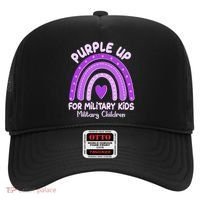 Cute Purple Rainbow Wear Purple Hat thumb 0