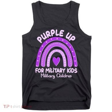 Cute Purple Rainbow Wear Purple Tank Top