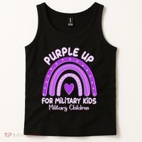 Cute Purple Rainbow Wear Purple Tank Top thumb 2