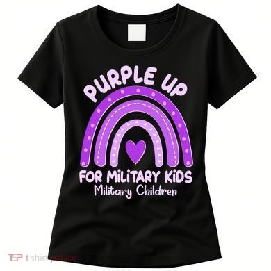 Cute Purple Rainbow Wear Purple Women's T-Shirt