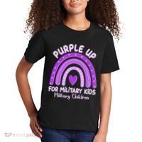 Cute Purple Rainbow Wear Purple Kids T-Shirt thumb 2