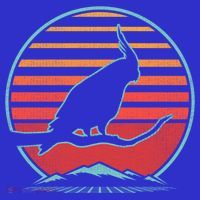 Cockatiel Parrot Retro Vintage 80s Style Cool Gift T-Shirt thumb 7