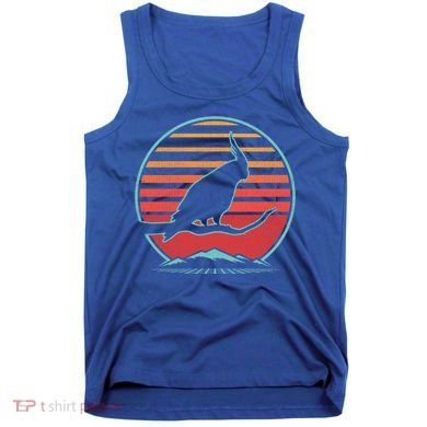 Cockatiel Parrot Retro Vintage 80s Style Cool Gift Tank Top