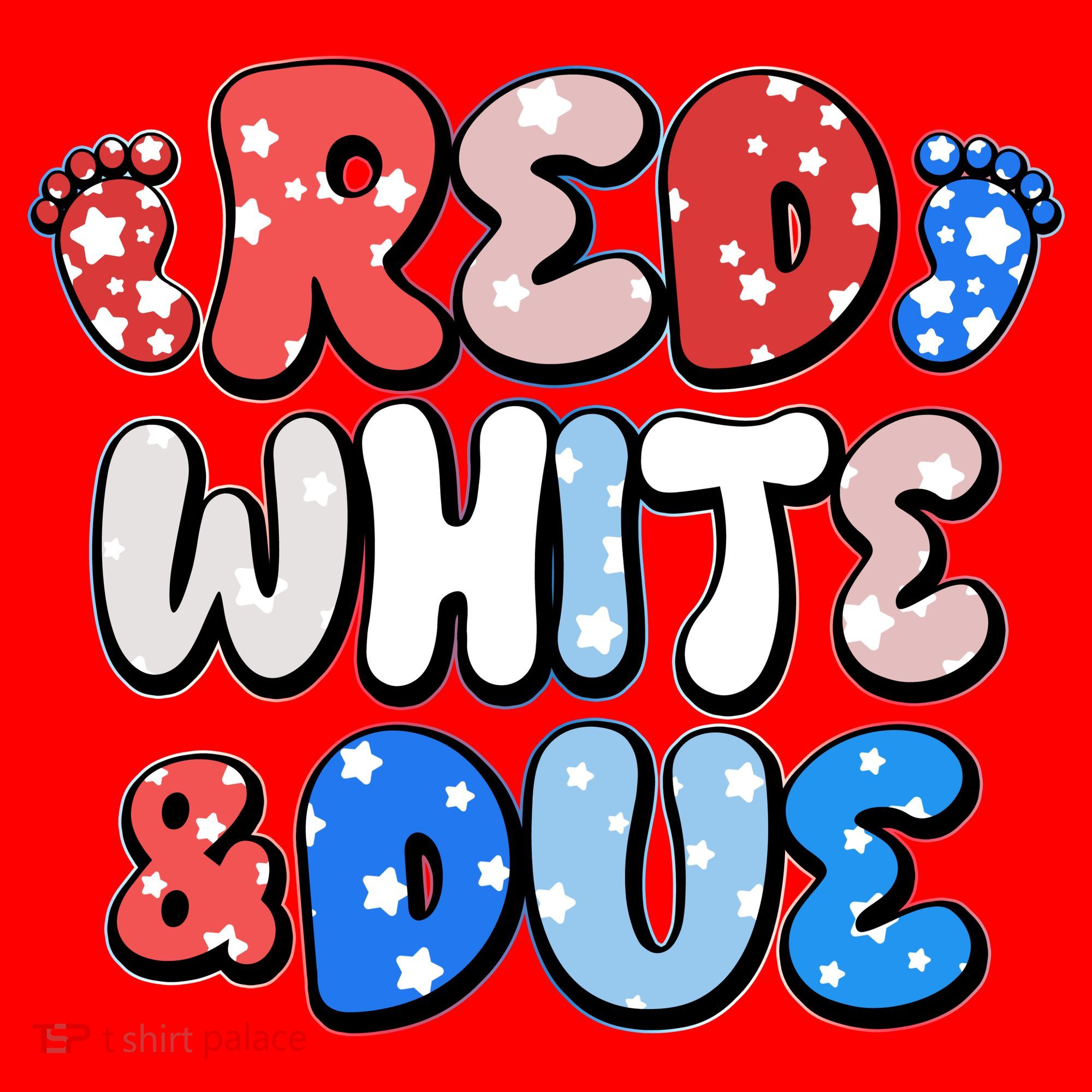 Cute Patriotic Red White And Due New Baby Santa Hat