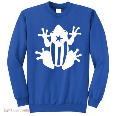 Coqui Puerto Rico Flag Gift Sweatshirt