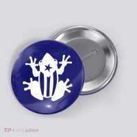 Coqui Puerto Rico Flag Gift Button thumb 0