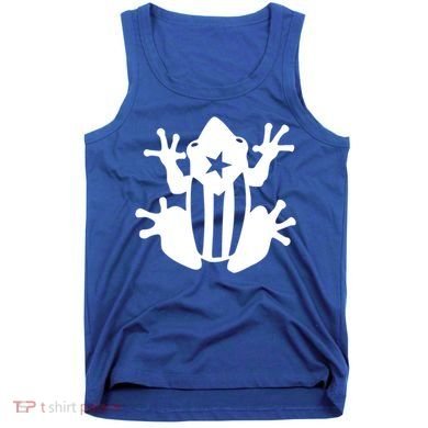 Coqui Puerto Rico Flag Gift Tank Top