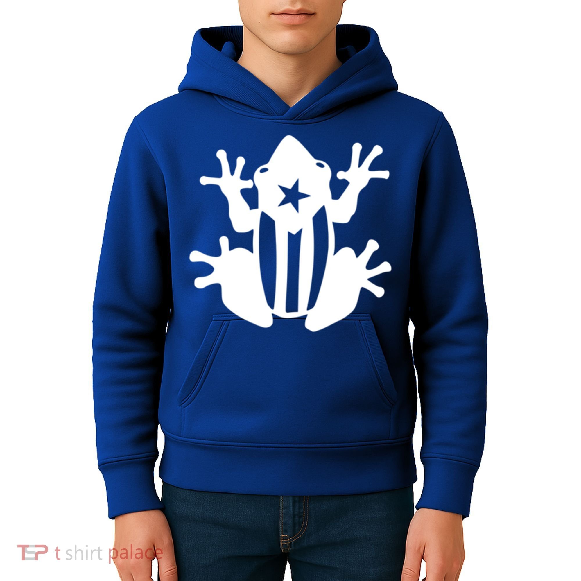 Coqui Puerto Rico Flag Gift Kids Hoodie