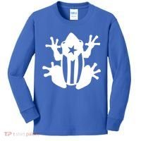 Coqui Puerto Rico Flag Gift Kids Long Sleeve Shirt thumb 0
