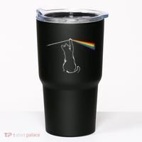 Cat Prism Rainbow Light Funny Physics Science Spectral Cat Tumbler thumb 0