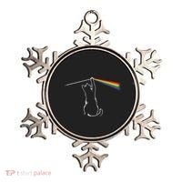 Cat Prism Rainbow Light Funny Physics Science Spectral Cat Ornament thumb 0
