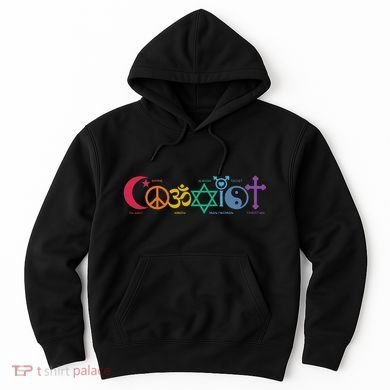 Coexist Peace Religion Equality Rights Humanity Spirituality Hoodie