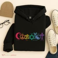 Coexist Peace Religion Equality Rights Humanity Spirituality Hoodie thumb 4