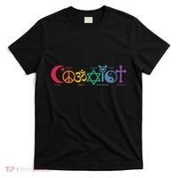 Coexist Peace Religion Equality Rights Humanity Spirituality T-Shirt thumb 0