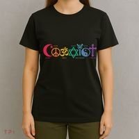 Coexist Peace Religion Equality Rights Humanity Spirituality T-Shirt thumb 4