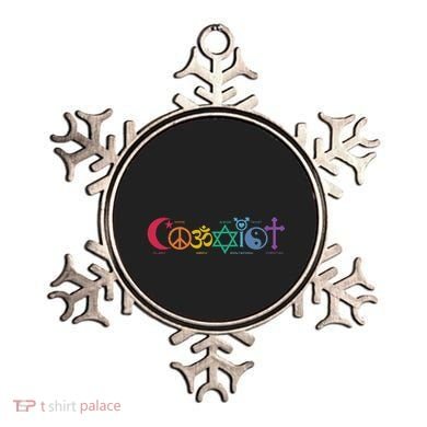 Coexist Peace Religion Equality Rights Humanity Spirituality Ornament