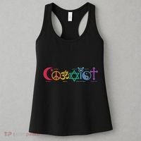 Coexist Peace Religion Equality Rights Humanity Spirituality Women's Tank Top thumb 3