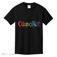 Coexist Peace Religion Equality Rights Humanity Spirituality Kids T-Shirt thumb 0
