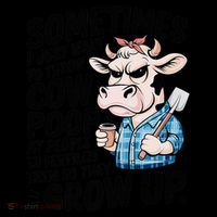 Cow Poop Saying Sarcastic Farm Animal Sassy Farmer Coffee Mug thumb 5