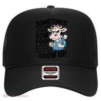 Cow Poop Saying Sarcastic Farm Animal Sassy Farmer Hat thumb 0