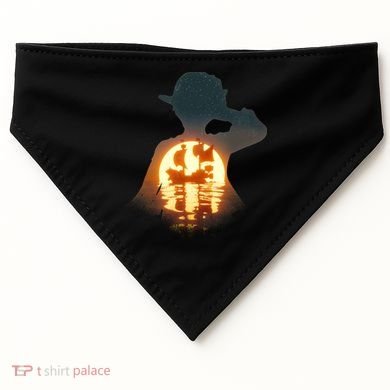 Cool Pirate Sunset Sunrise USA-Made Doggie Bandana