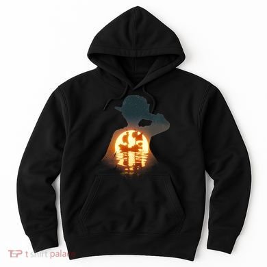 Cool Pirate Sunset Sunrise Hoodie