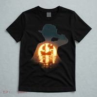 Cool Pirate Sunset Sunrise T-Shirt thumb 5