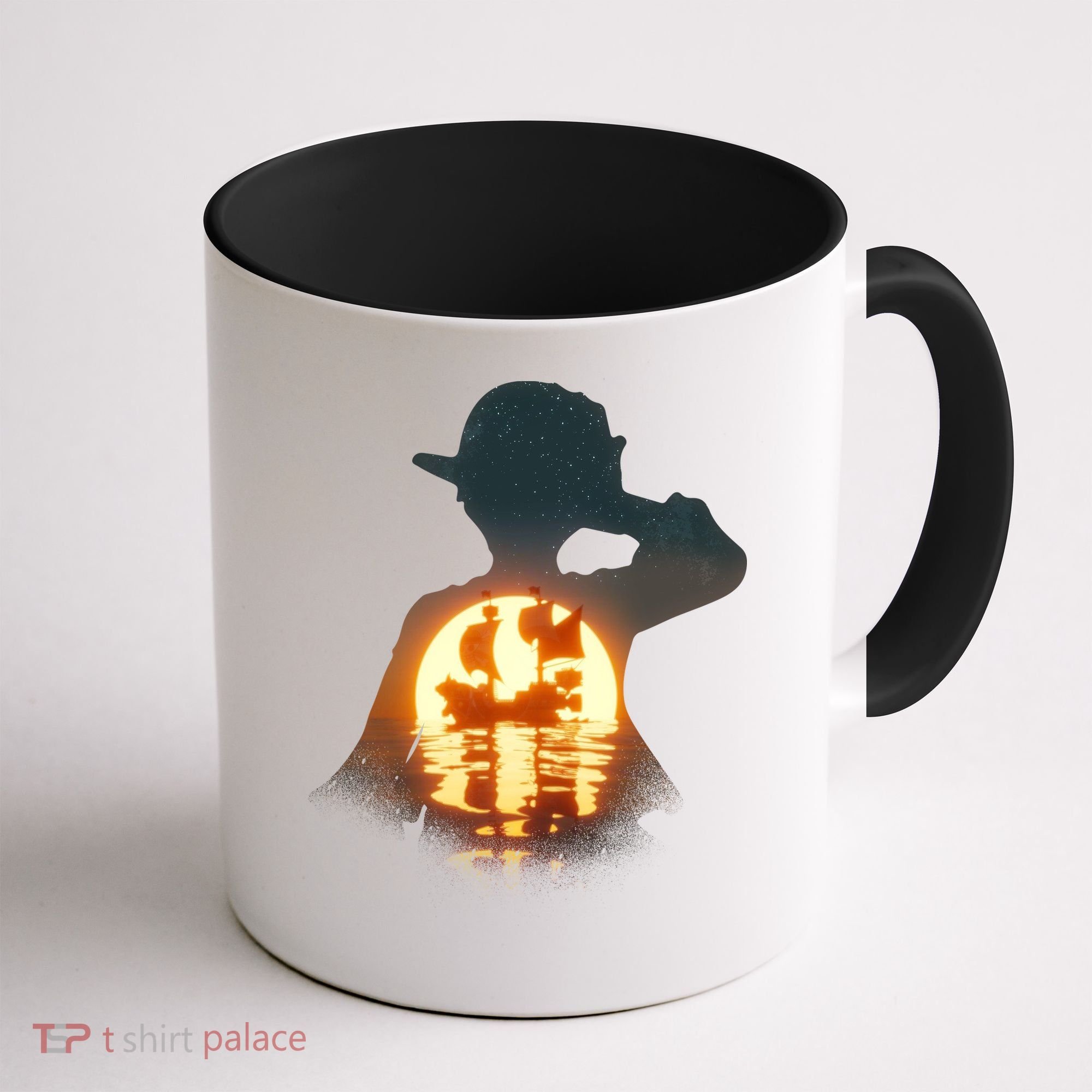 Cool Pirate Sunset Sunrise Coffee Mug