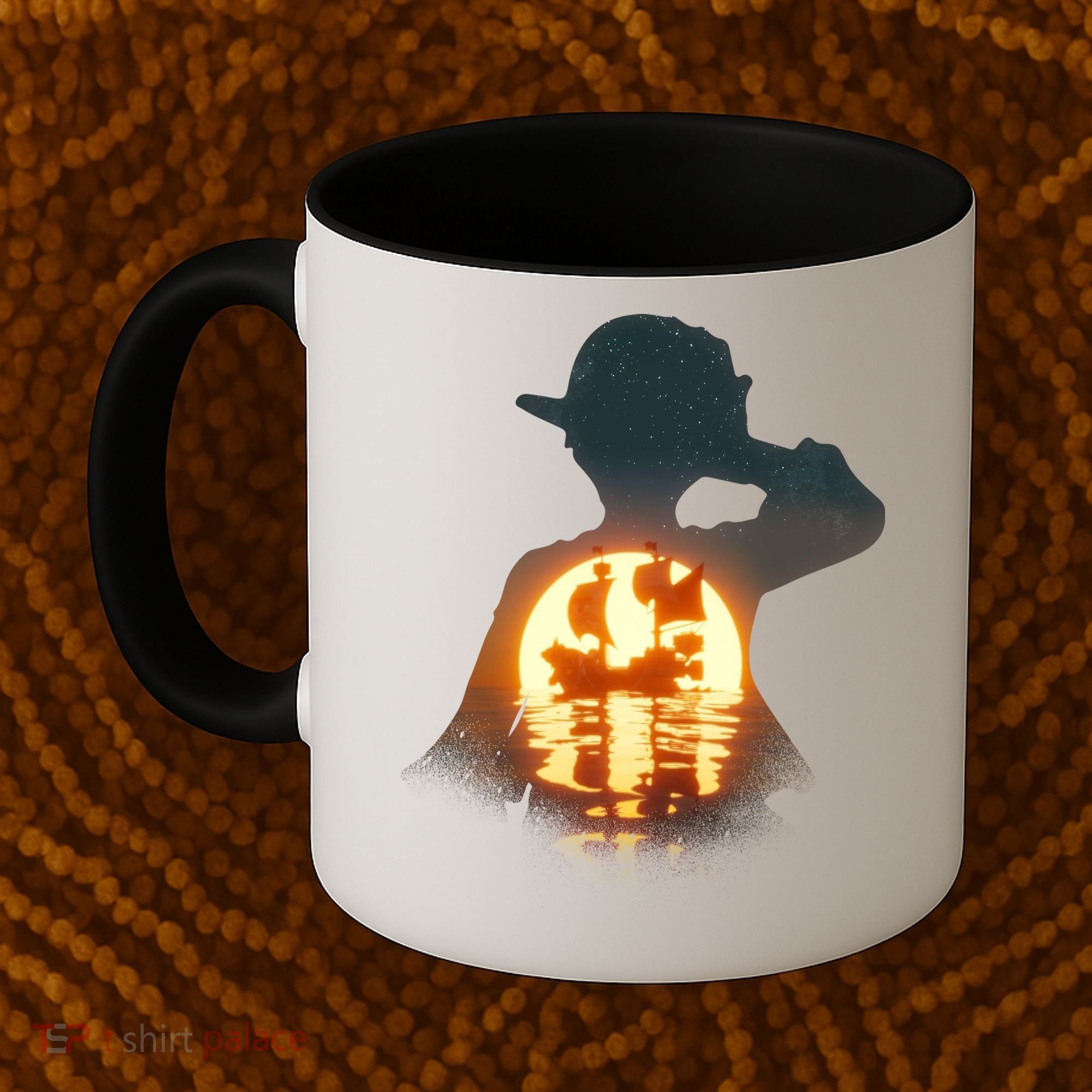 Cool Pirate Sunset Sunrise Coffee Mug