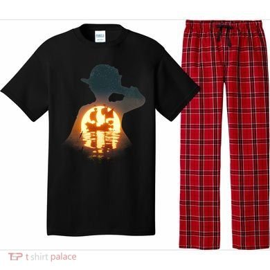 Cool Pirate Sunset Sunrise Pajama Set