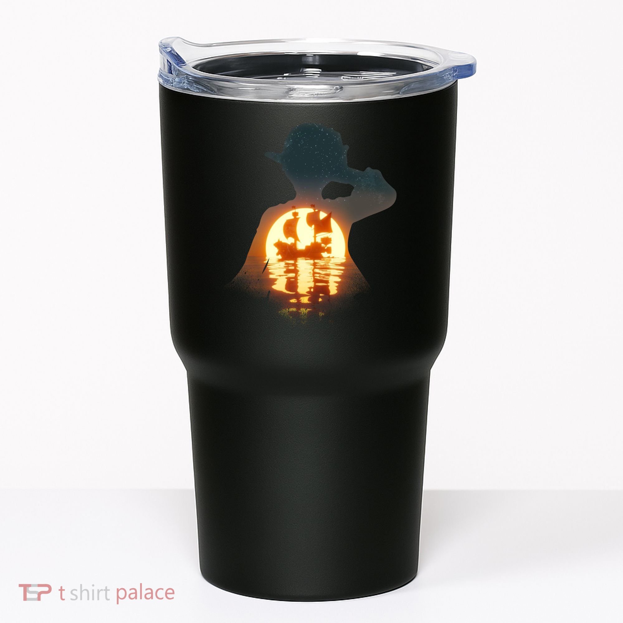 Cool Pirate Sunset Sunrise Tumbler