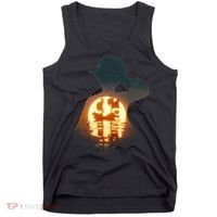 Cool Pirate Sunset Sunrise Tank Top thumb 0