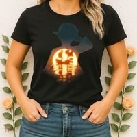 Cool Pirate Sunset Sunrise Women's T-Shirt thumb 2