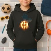 Cool Pirate Sunset Sunrise Kids Hoodie thumb 2