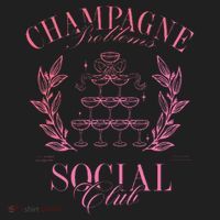 Champagne Problems Social Club Apparel Women's Sweatshirt thumb 2