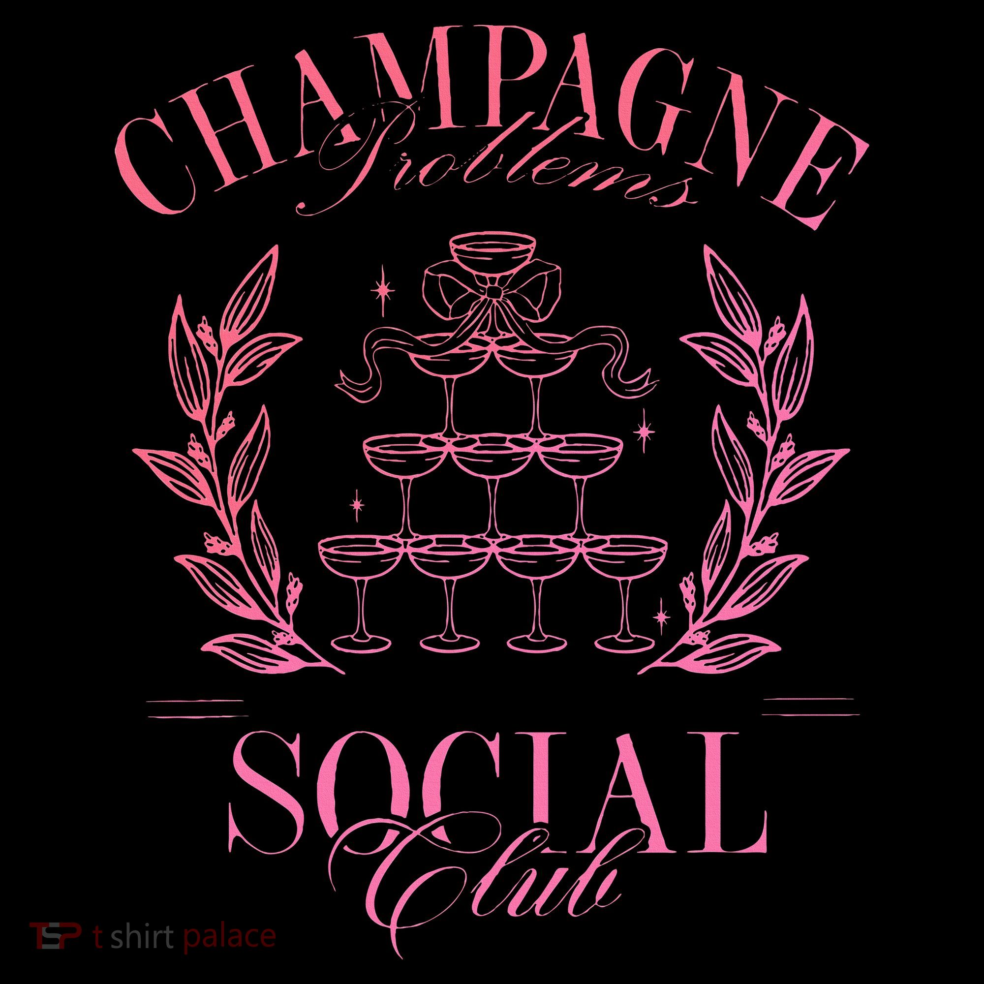 Champagne Problems Social Club Apparel Backpack