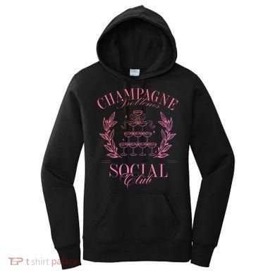 Champagne Problems Social Club Apparel Women's Hoodie