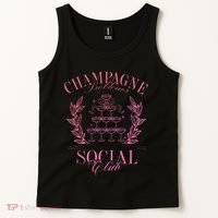 Champagne Problems Social Club Apparel Tank Top thumb 2