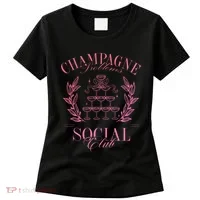 Champagne Problems Social Club Apparel Women's T-Shirt thumb 0
