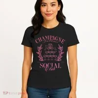 Champagne Problems Social Club Apparel Women's T-Shirt thumb 4