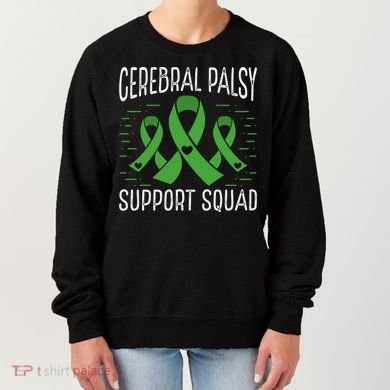 Cerebral Palsy Support Squad Cerebral Palsy Awareness Cute Gift Women's Sweatshirt