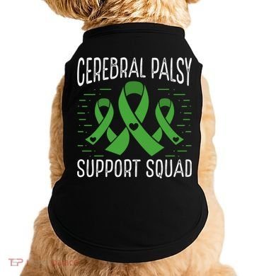 Cerebral Palsy Support Squad Cerebral Palsy Awareness Cute Gift Doggie Tank