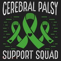 Cerebral Palsy Support Squad Cerebral Palsy Awareness Cute Gift Golf Towel thumb 3