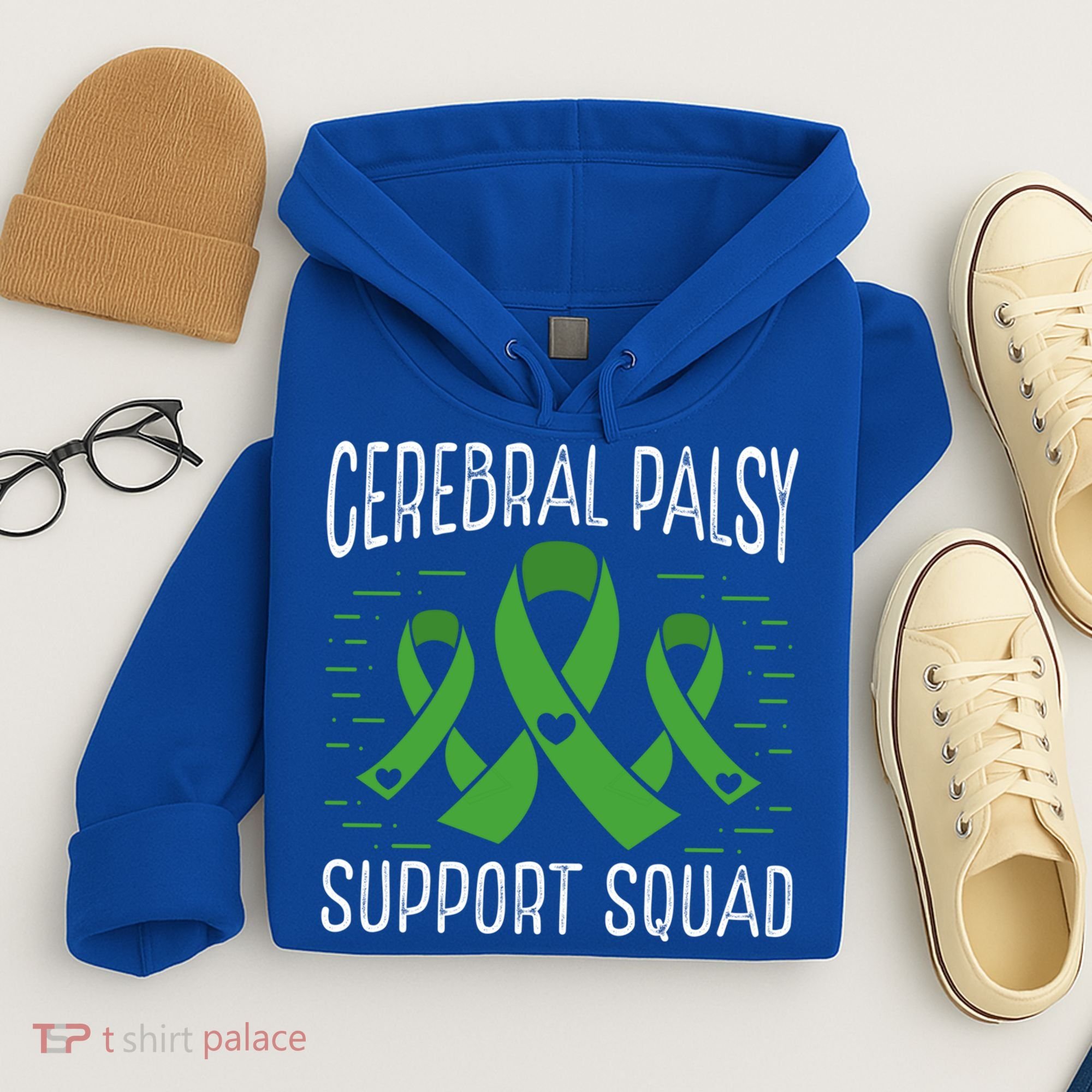 Cerebral Palsy Support Squad Cerebral Palsy Awareness Cute Gift Hoodie