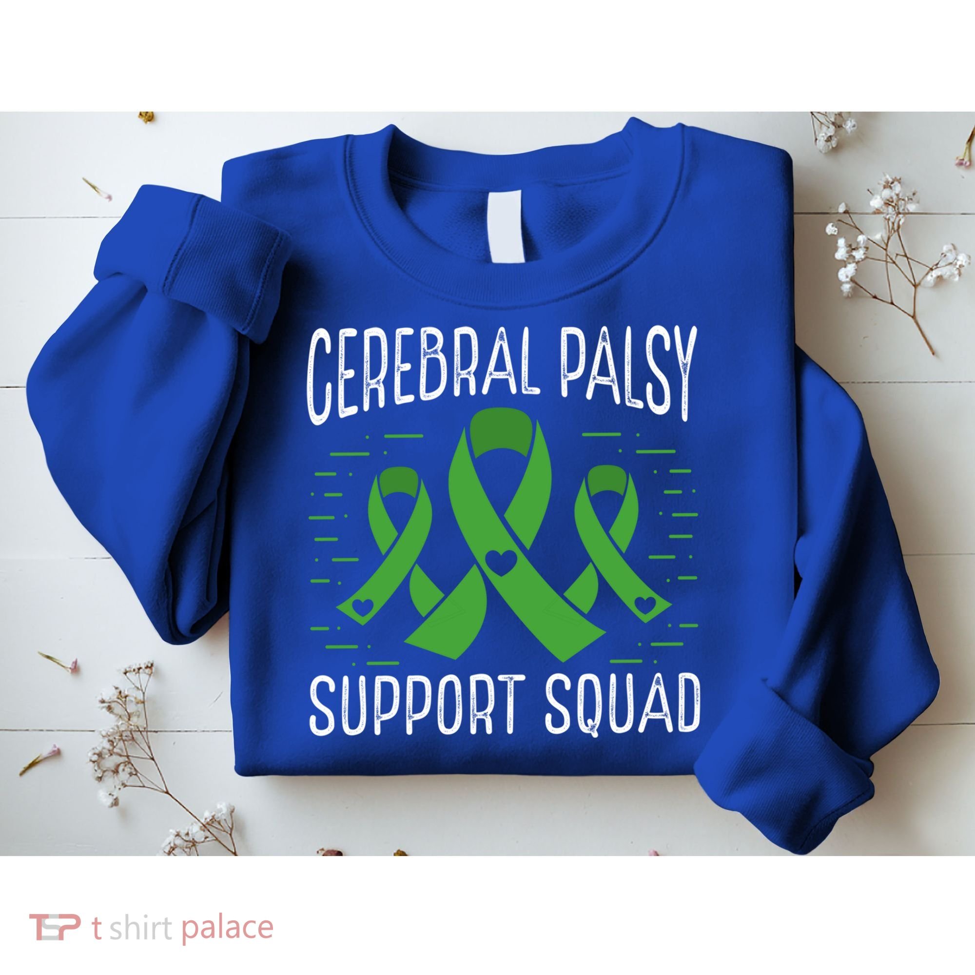 Cerebral Palsy Support Squad Cerebral Palsy Awareness Cute Gift Sweatshirt