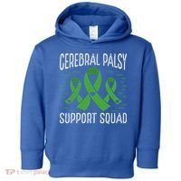Cerebral Palsy Support Squad Cerebral Palsy Awareness Cute Gift Toddler Hoodie thumb 0