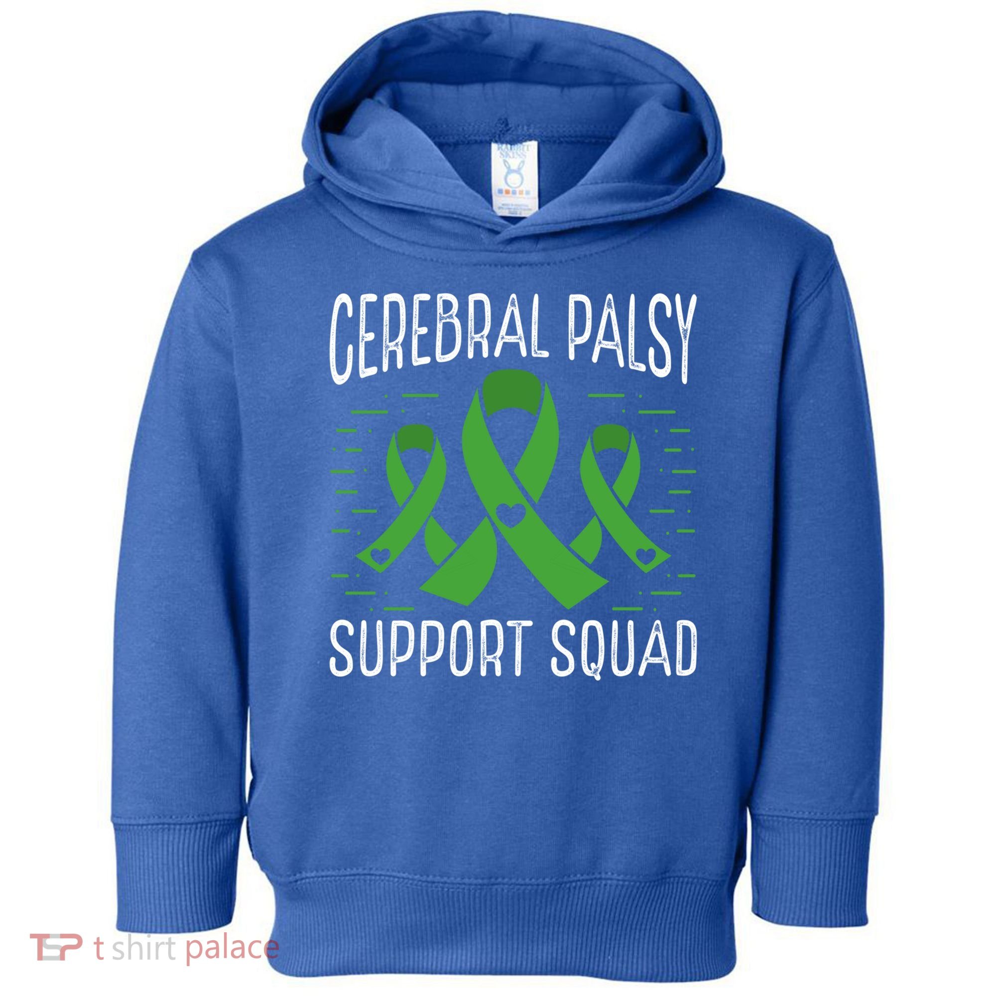 Cerebral Palsy Support Squad Cerebral Palsy Awareness Cute Gift Toddler Hoodie